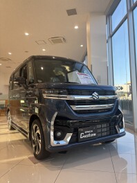 当店展示車のご案内！スペーシアカスタム！
